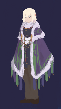 Clerical Garb Sketch