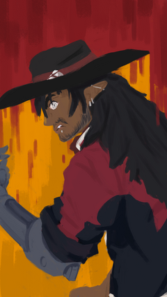 Vampire Cowboy - $55