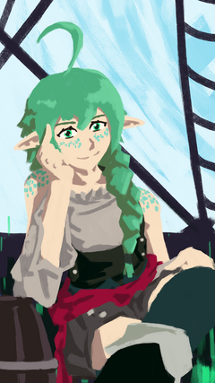 Sea Elf Pirate - $45