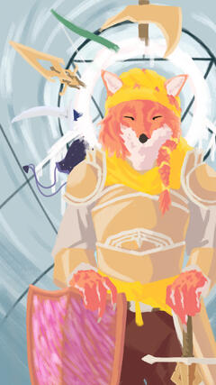 Fox Warrior- $50